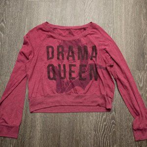 Cropped Disney Evil Queen Drama Queen Sweater